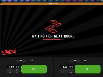 Aviator game interface
